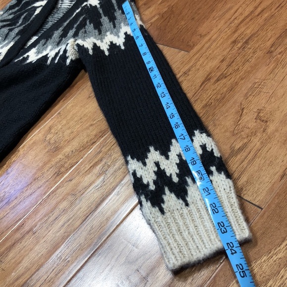 Ralph Lauren Fair Isle Wool Blend Cardigan - Picture 9 of 11